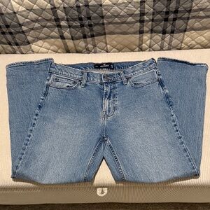 Hollister Light Blue Straight Jeans